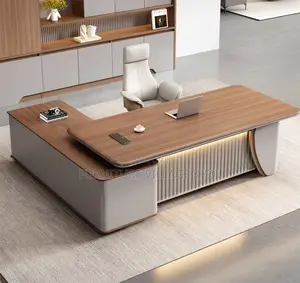 Office Desk; 1600mm Executive L-Shaped Desk