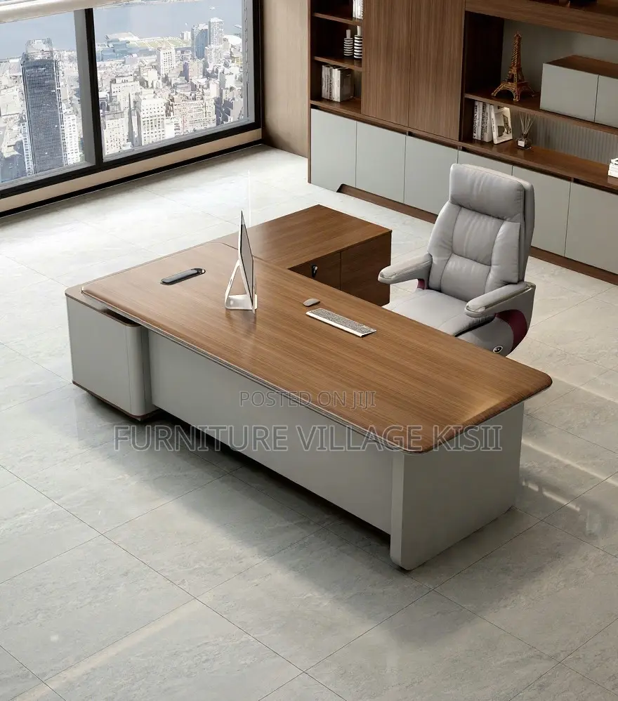 Office Desk; 1600mm Executive L-Shaped Desk
