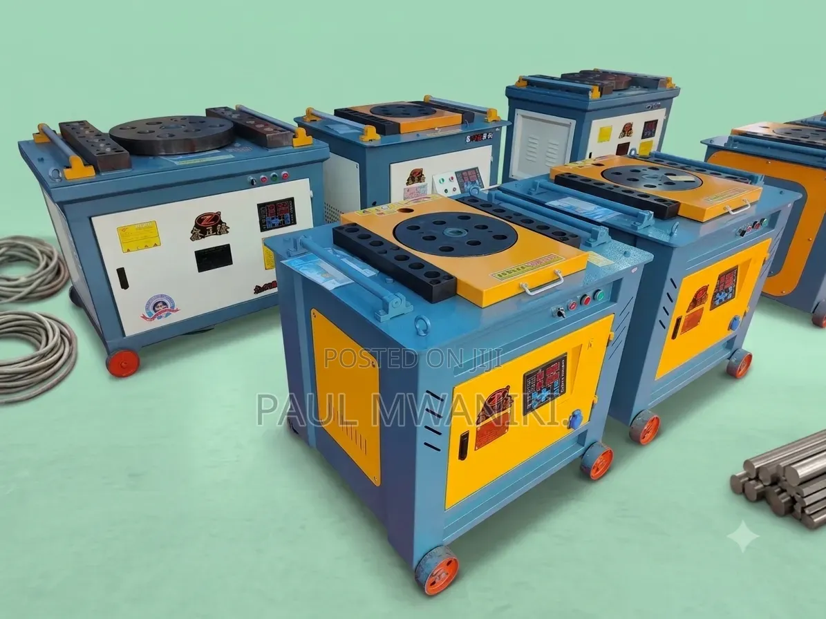 Heavy-Duty Rebar Bending Machine – Steel Bar Bending Equipment