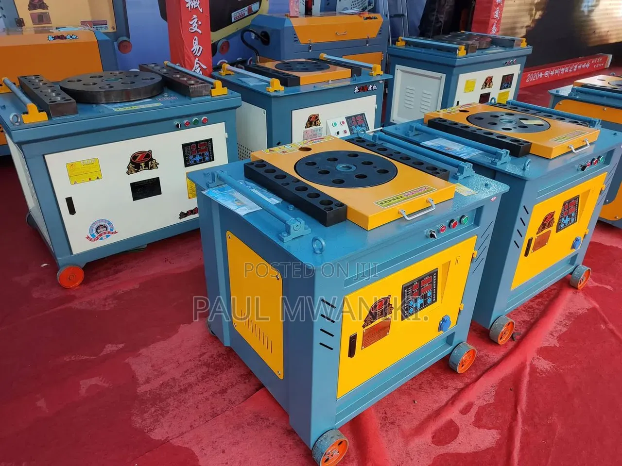Heavy-Duty Rebar Bending Machine – Steel Bar Bending Equipment