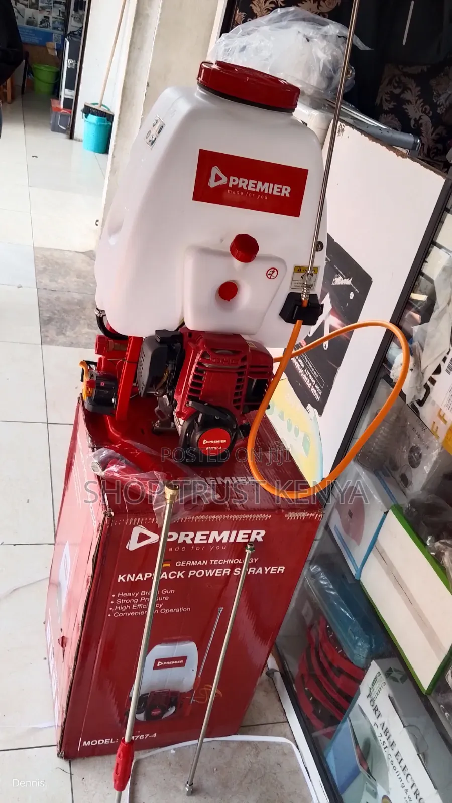 Premier Knapsack Engine Sprayer 4 Stroke Model:767-4