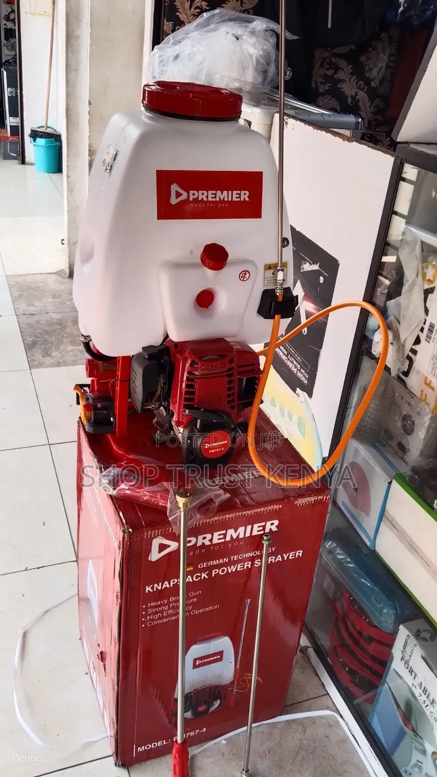 Premier Knapsack Engine Sprayer 4 Stroke Model:767-4