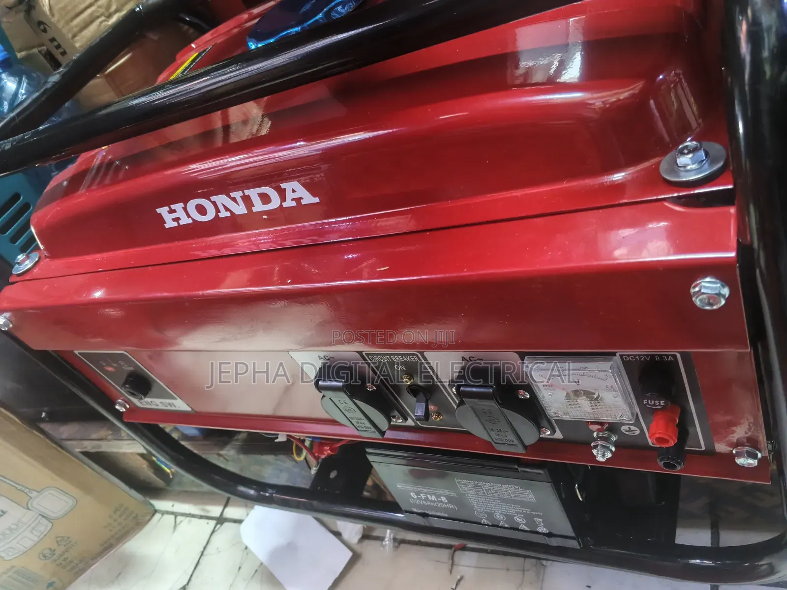 Quality Honda 7.5kva Gasoline Generator Machine Recoil/Key Start