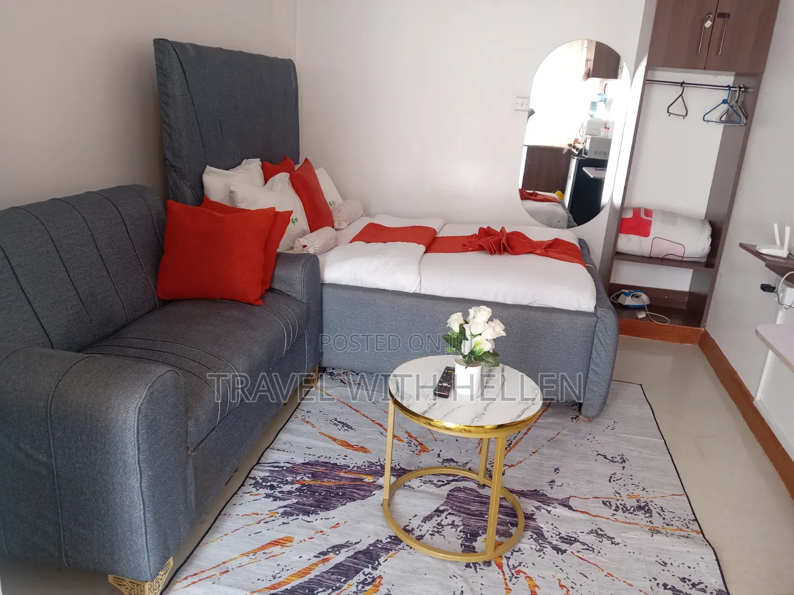 Furnished 1bdrm Bedsitter in Racecourse, Elgon View for rent