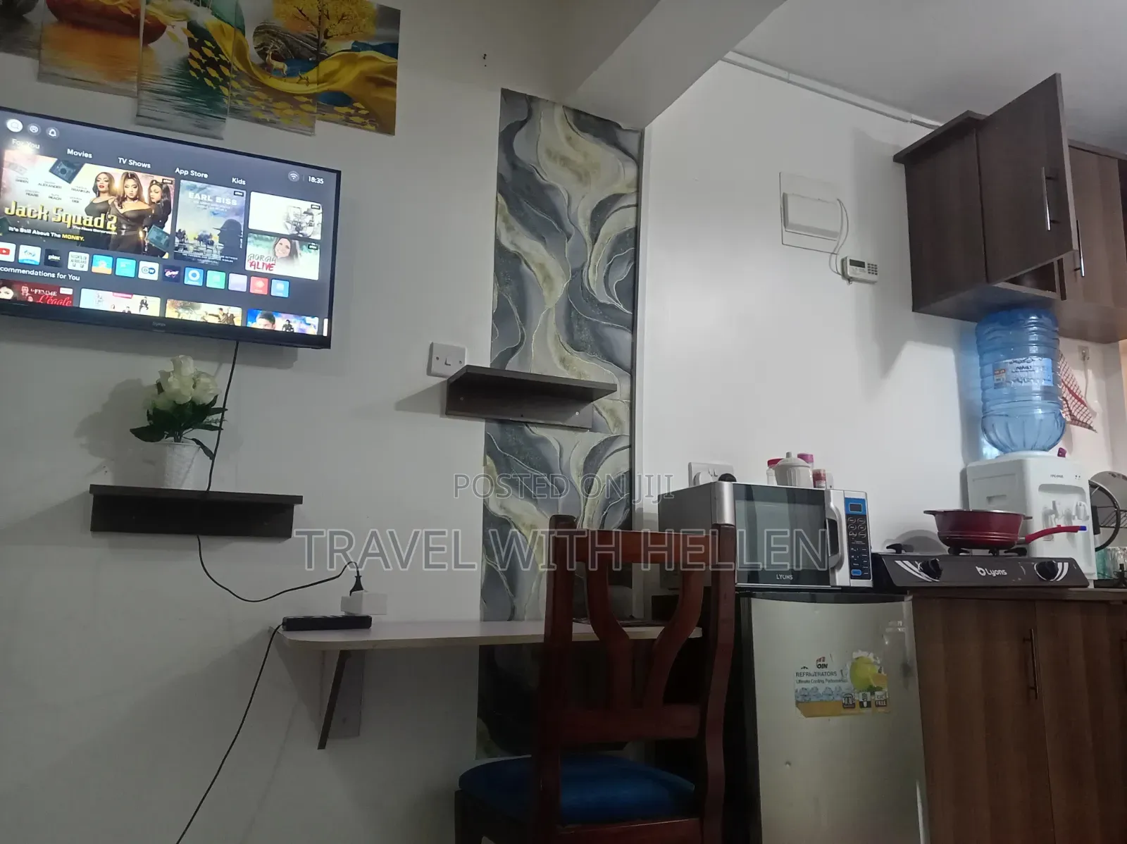 Furnished 1bdrm Bedsitter in Racecourse, Elgon View for rent