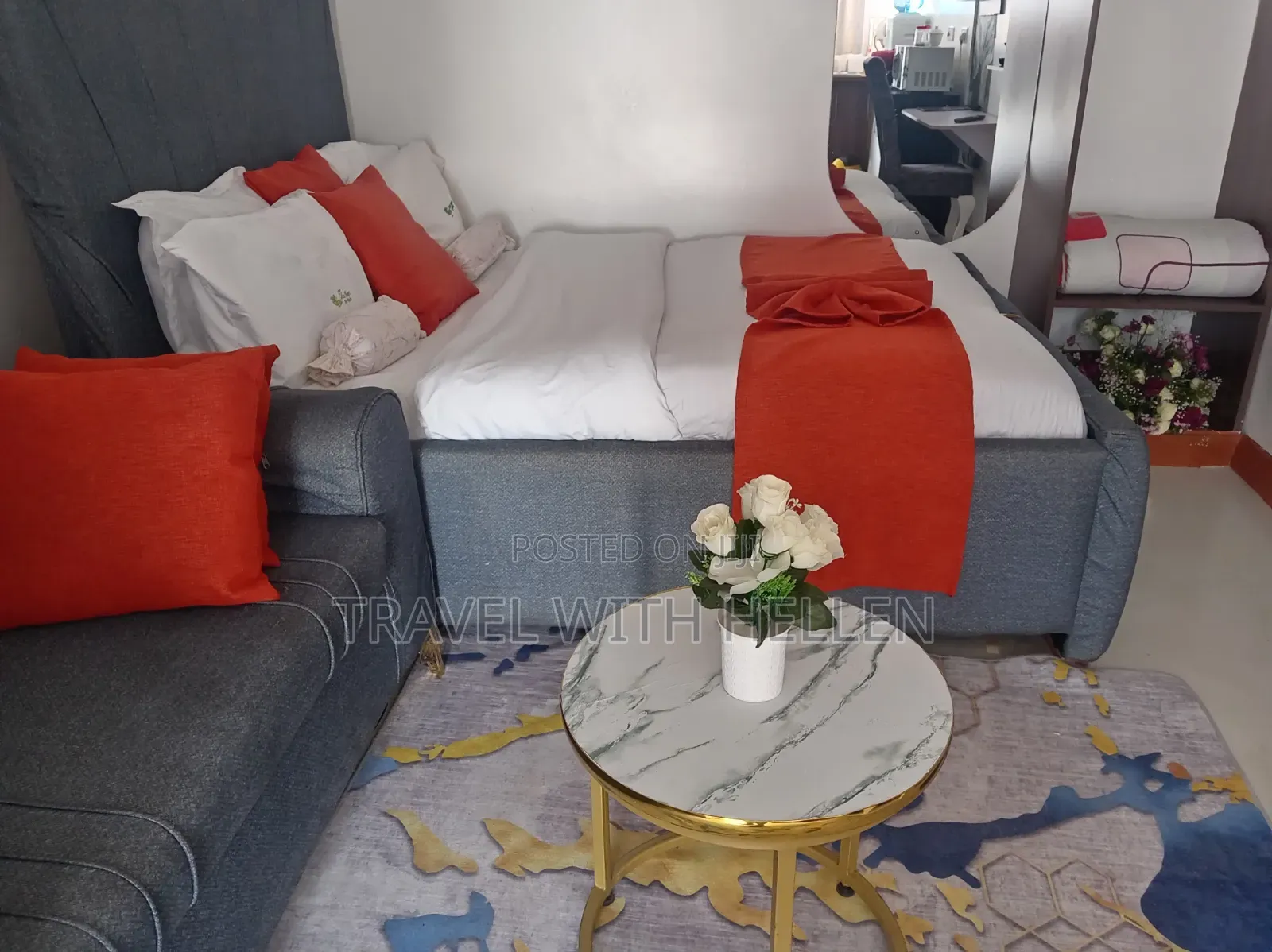 Furnished 1bdrm Bedsitter in Racecourse, Elgon View for rent