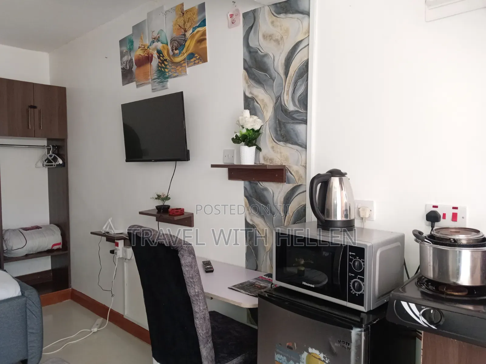 Furnished 1bdrm Bedsitter in Racecourse, Elgon View for rent