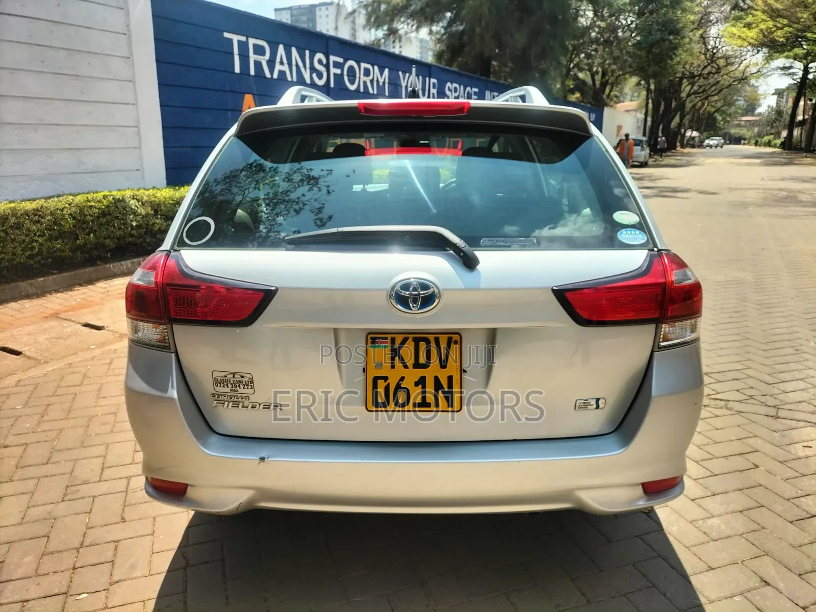 Toyota Corolla Fielder 2018 Silver