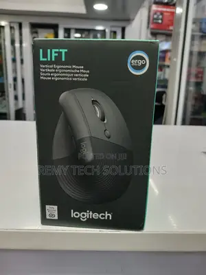 Logitech Lift Vertical Ergonomic Wireless and Bluetooth Mouse