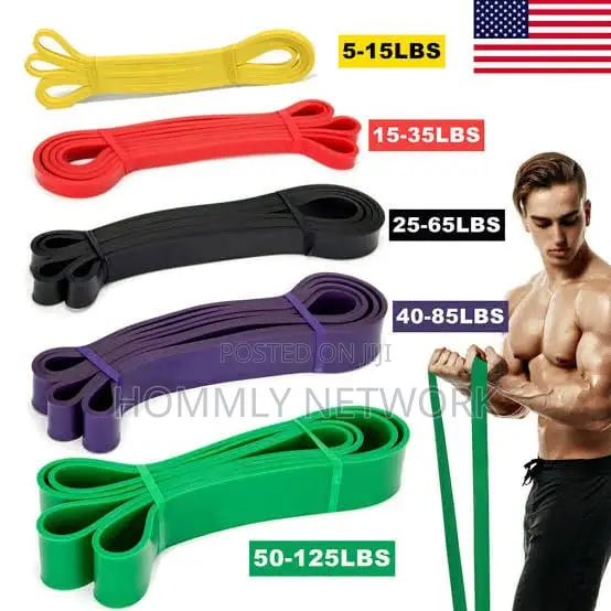 Set of 5 Resistance Loop Bands