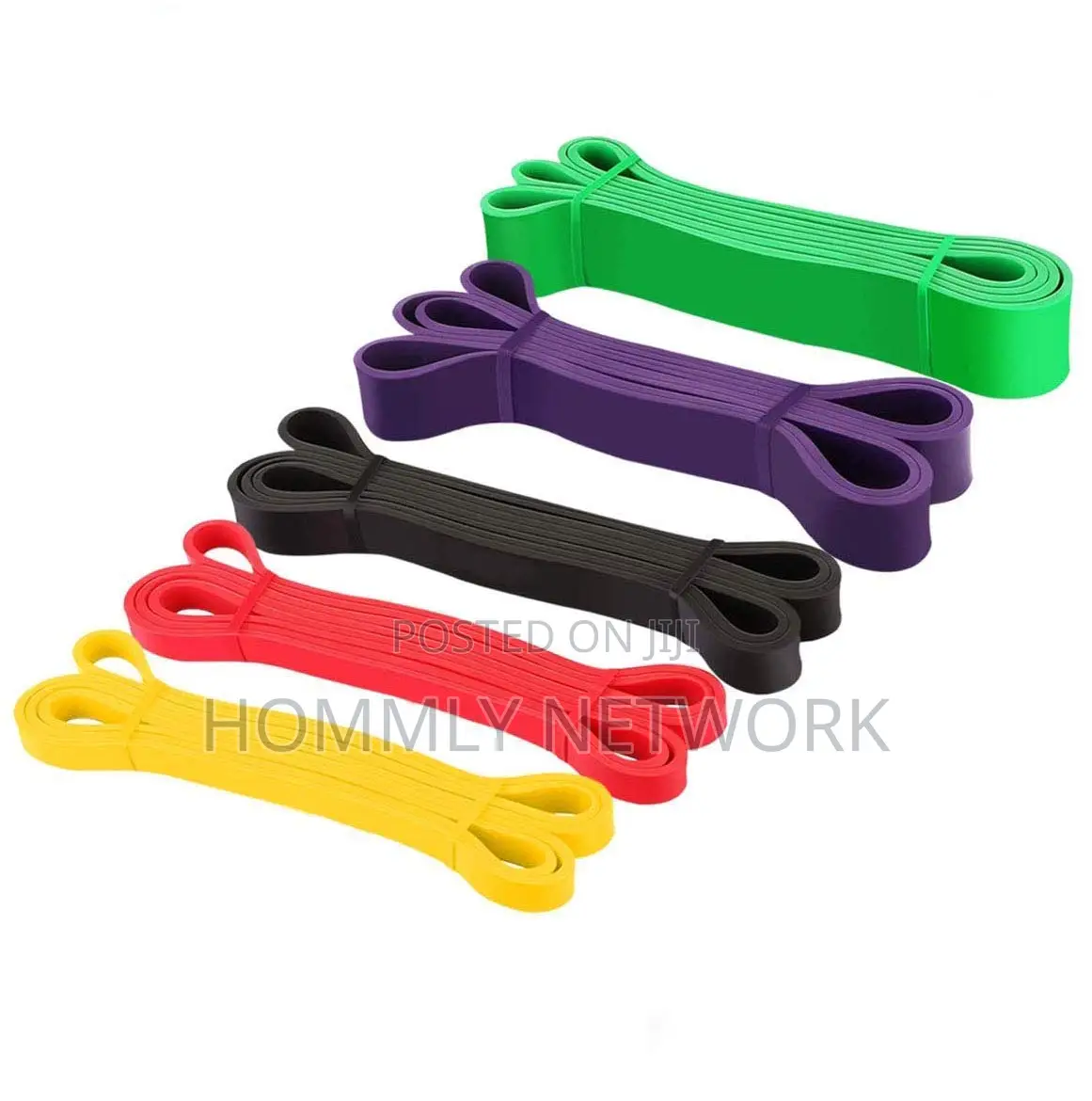 Set of 5 Resistance Loop Bands