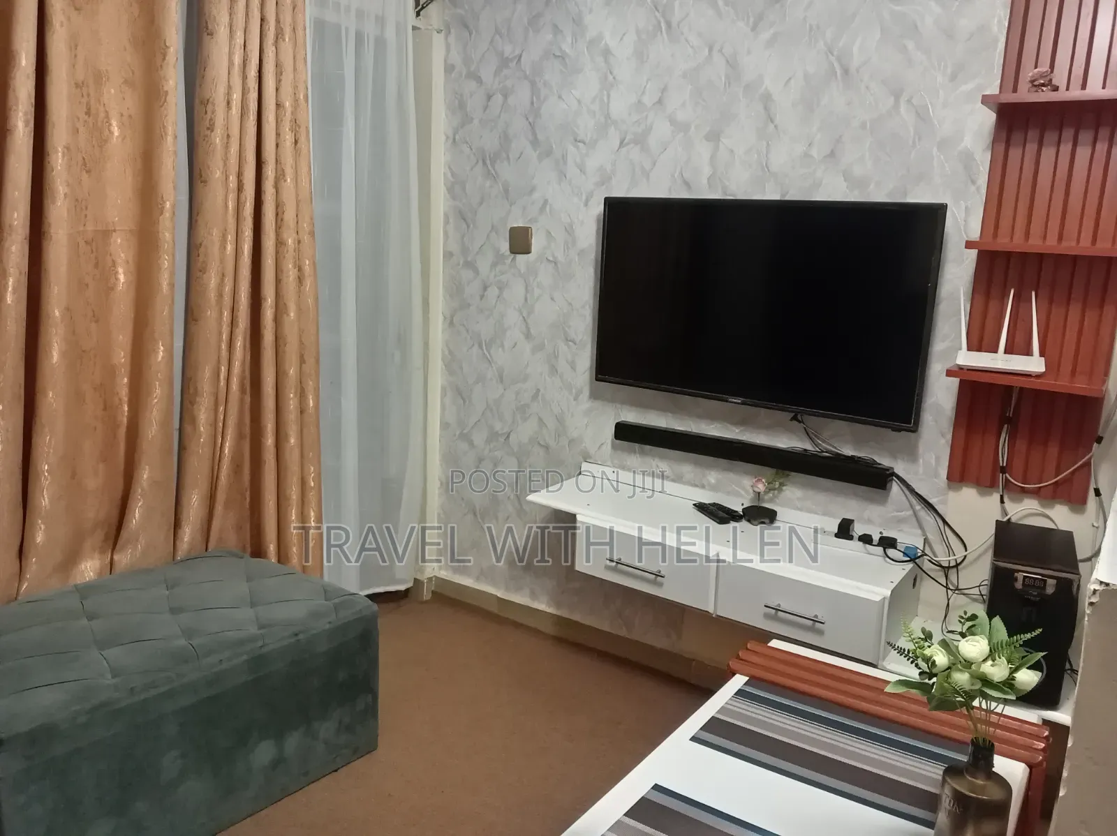 Furnished 1bdrm Apartment in Racecourse, Elgon View for rent
