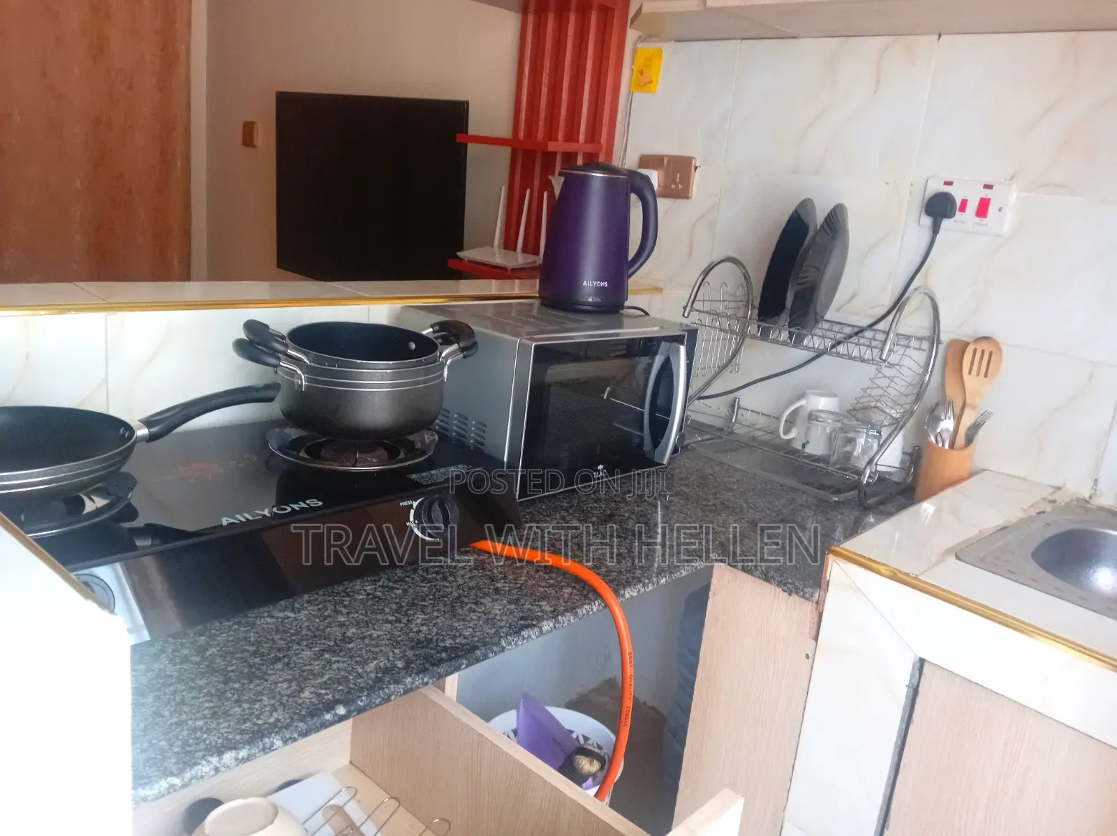 Furnished 1bdrm Apartment in Racecourse, Elgon View for rent