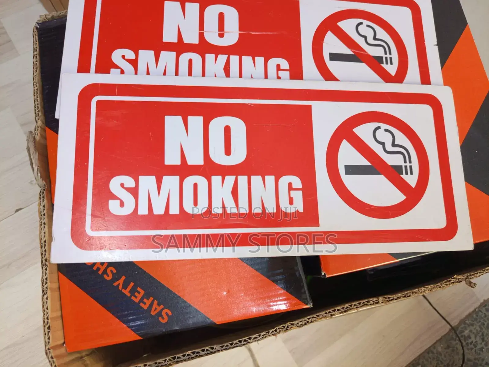 Prohibited Smoking Warning Sign