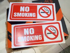 No Smoking Wall & Door Sign
