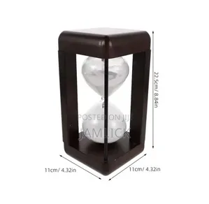 Premium Metal Hourglass Sand Timer – 1 Hour - Bz