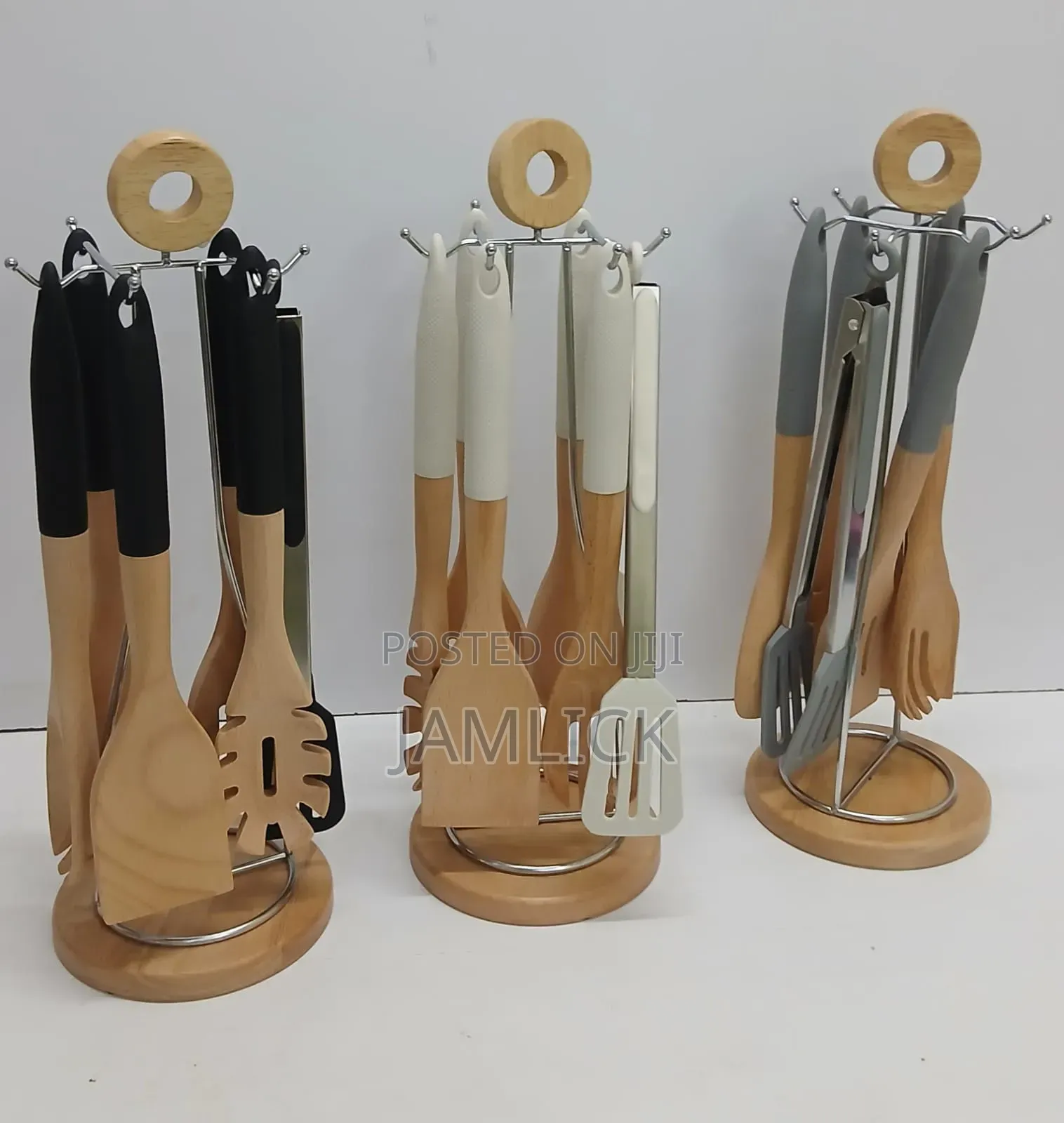Serving Spoon Set With Stand - Bz