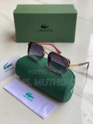 Polarized Lacoste Square Sunglasses