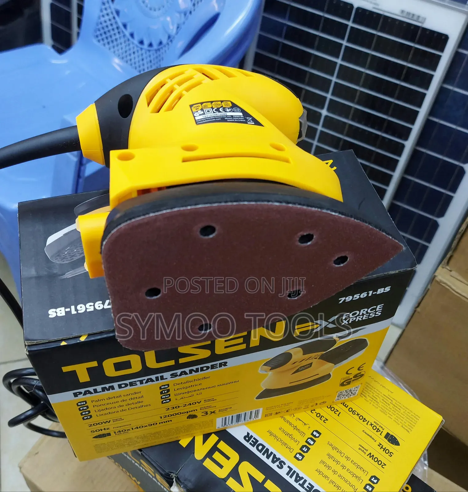 Tolsen FX Force Xpress 200W Palm Detail Sander