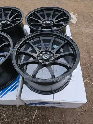 Universal Size 17inch Black Monoblock Rims