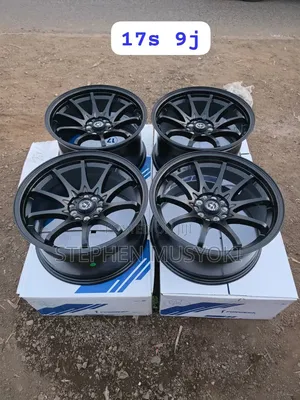 Universal Size 17inch Black Monoblock Rims