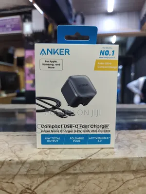 Anker Nano Charger 45w With USB-c Cable