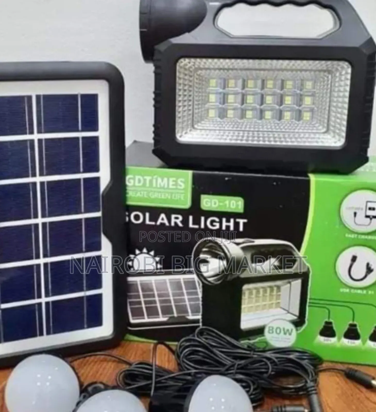 Solar Lighting Power Kit