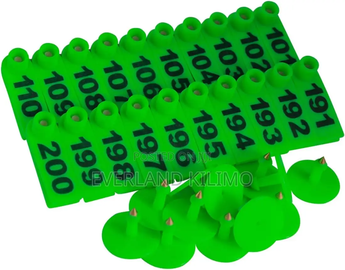 Flock Identification Slim Ear Tags for Sheep - Numbered