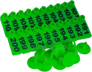 Flock Identification Slim Ear Tags for Sheep - Numbered