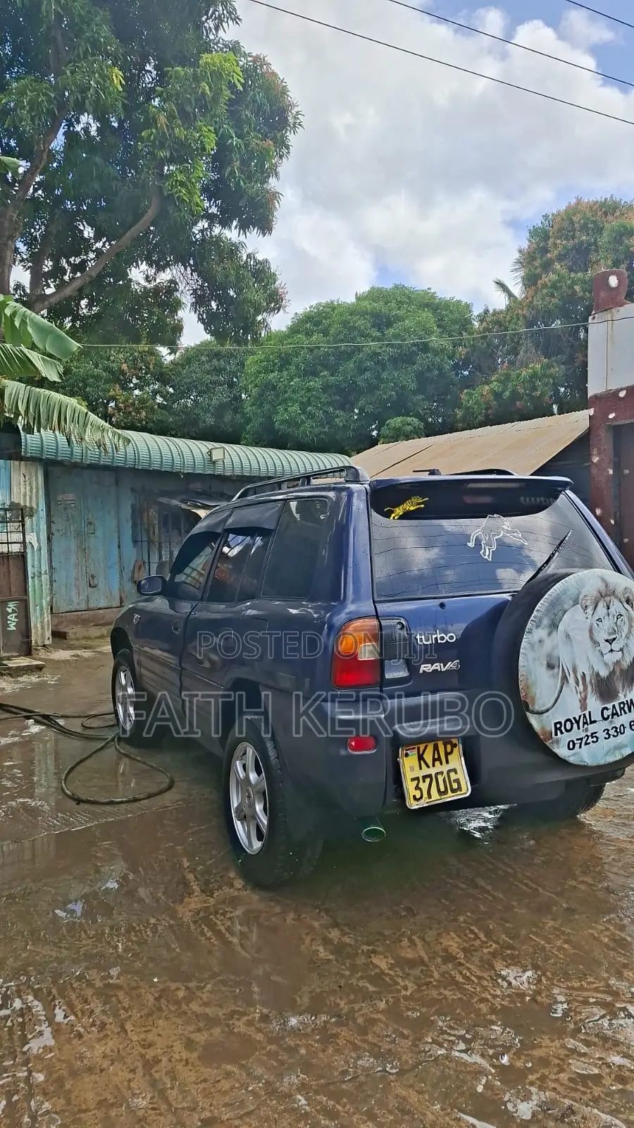 Toyota RAV4 1995 Blue
