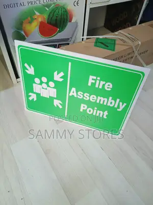 Evacuation Assembly Point Sign