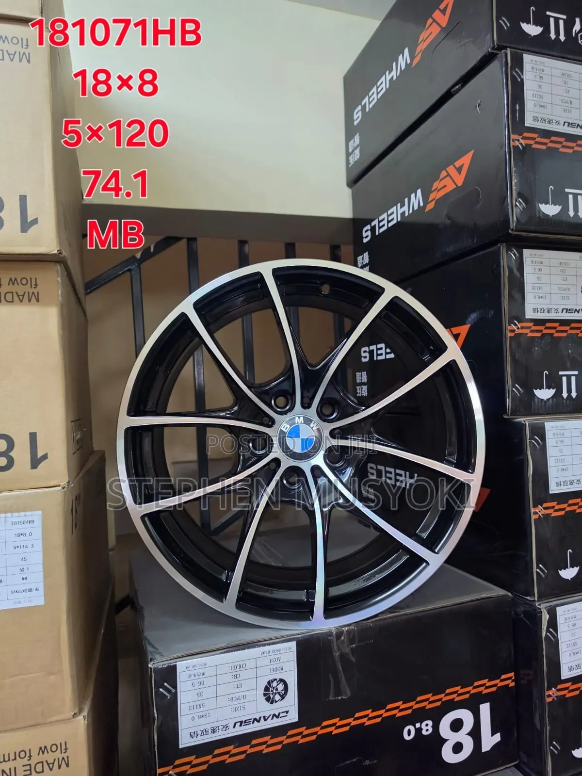 BMW X1,x3,x5,x5e70, Size 17,18inch Rims