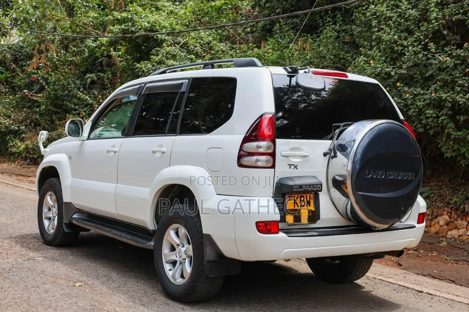 Toyota Land Cruiser Prado 2006 White