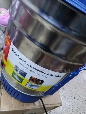 Electric Multi-Functional Vegetable Grinder and Poultry Feed Shredder.
