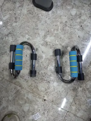 Metalic Push Up Bars Pair