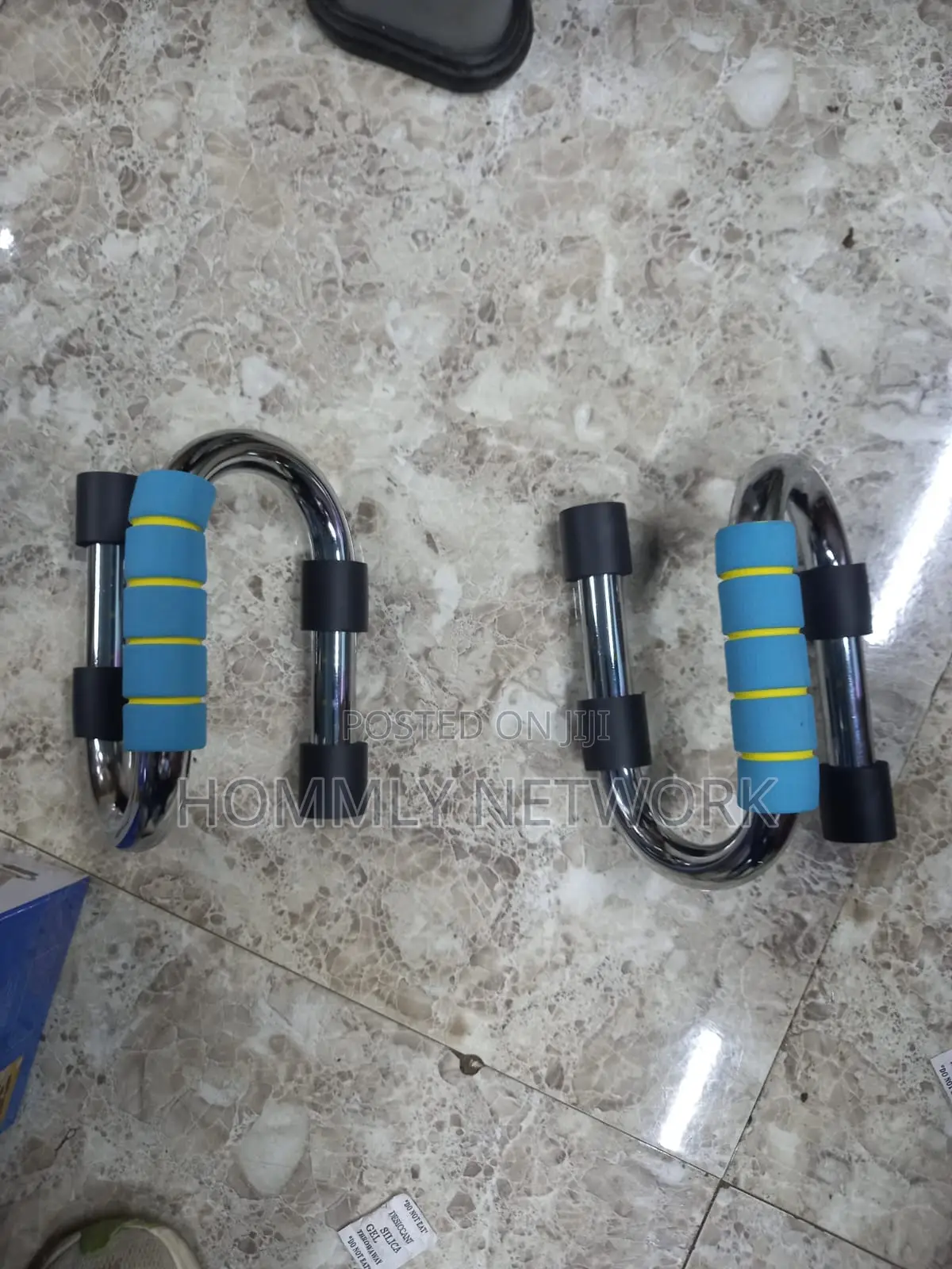 Metalic Push Up Bars Pair