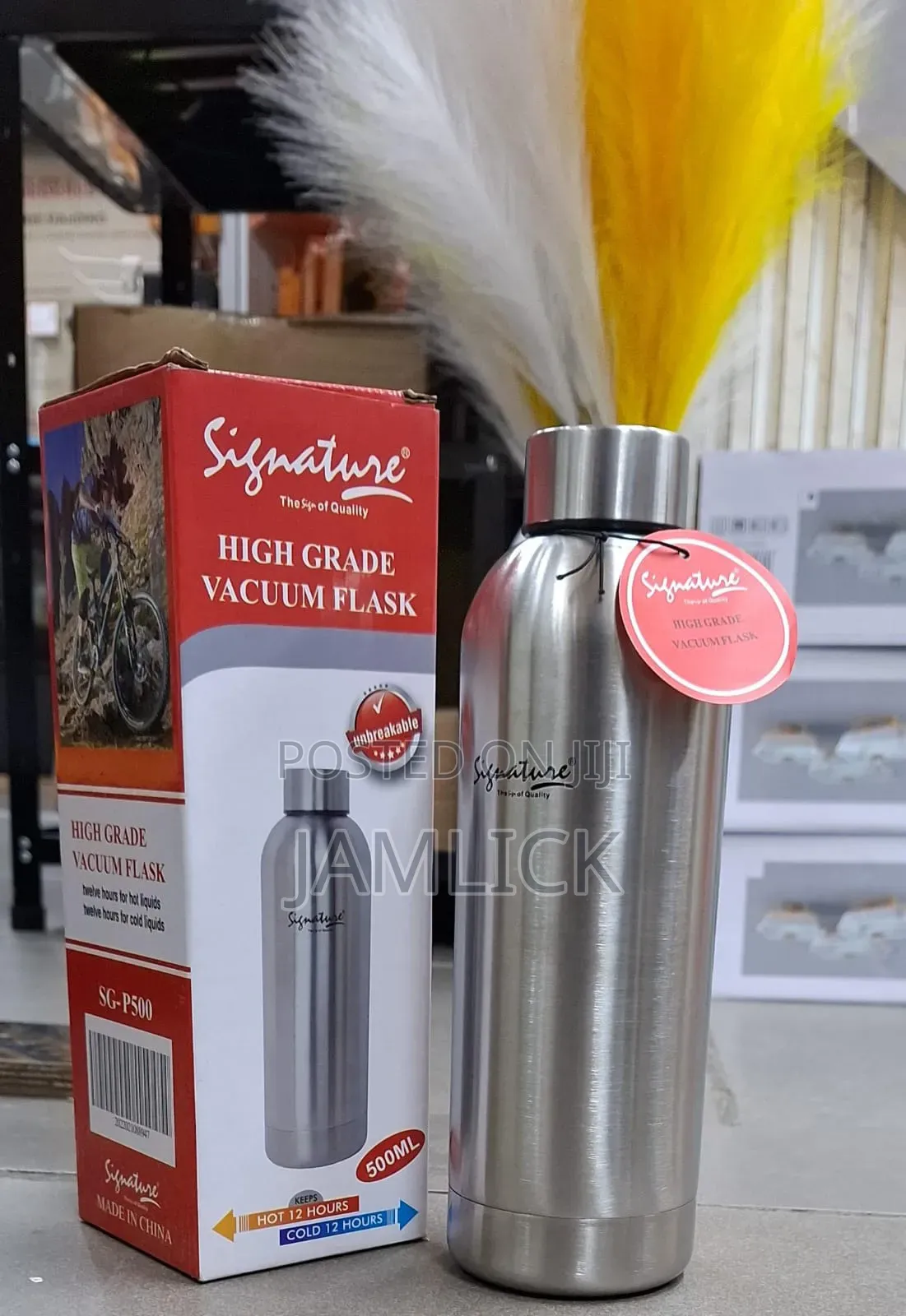 500ml Signature Vacuum Flask - Pt