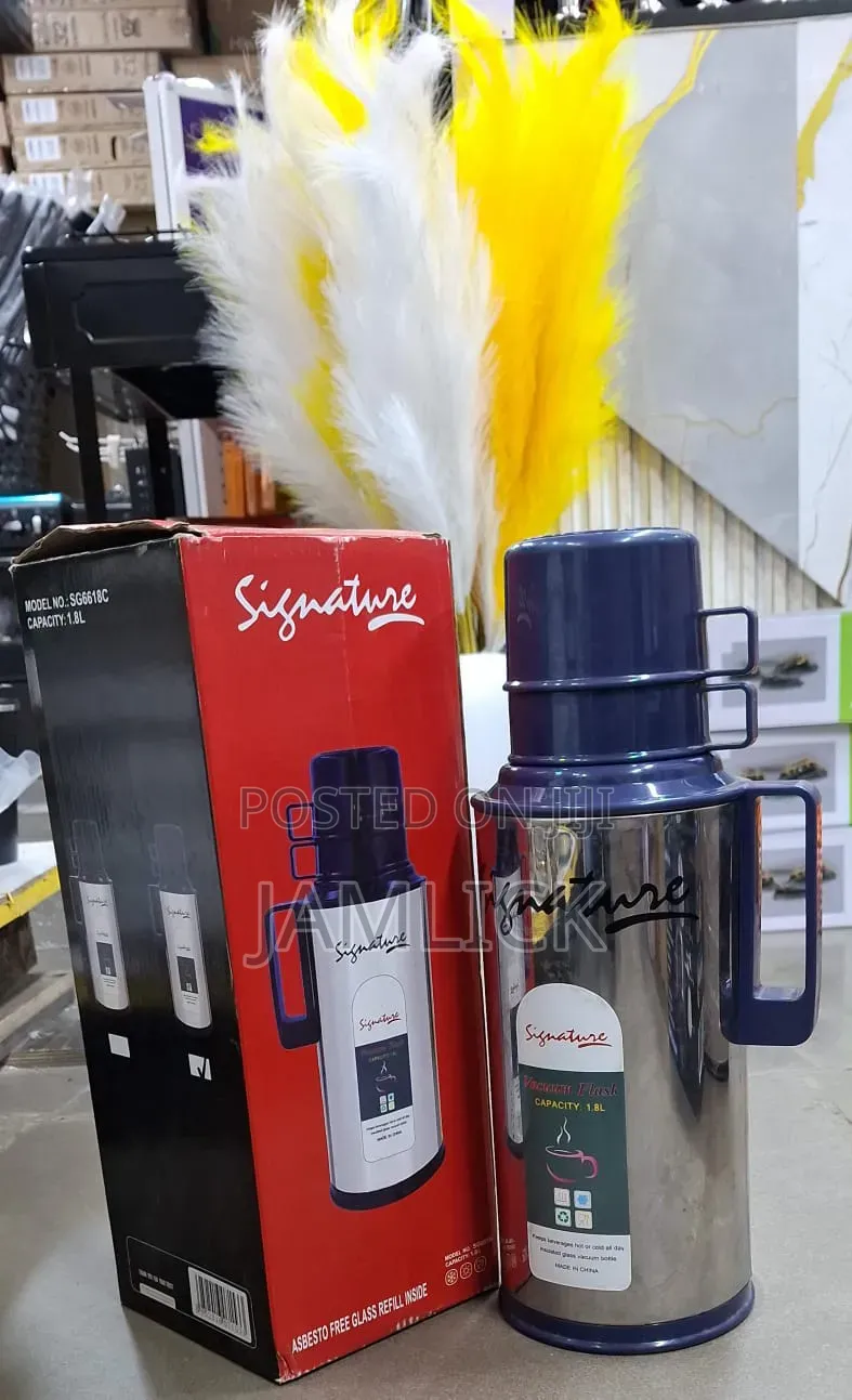 1.8L Signature Vacuum Flask - Pt