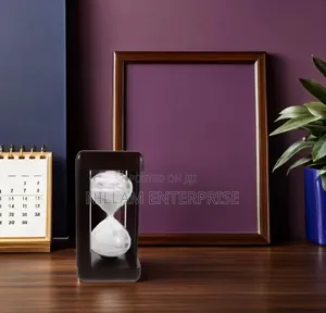 Premium Quality Home Decor Item/) Metal Hourglass Sand Timer*