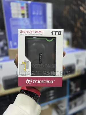 1TB External HDD – Open Box