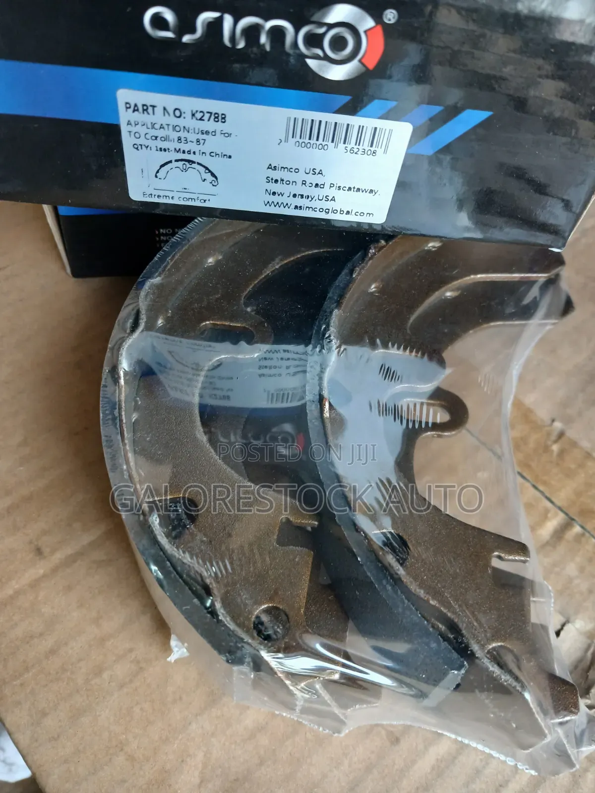 Toyota Corolla Rear Drum Brakes