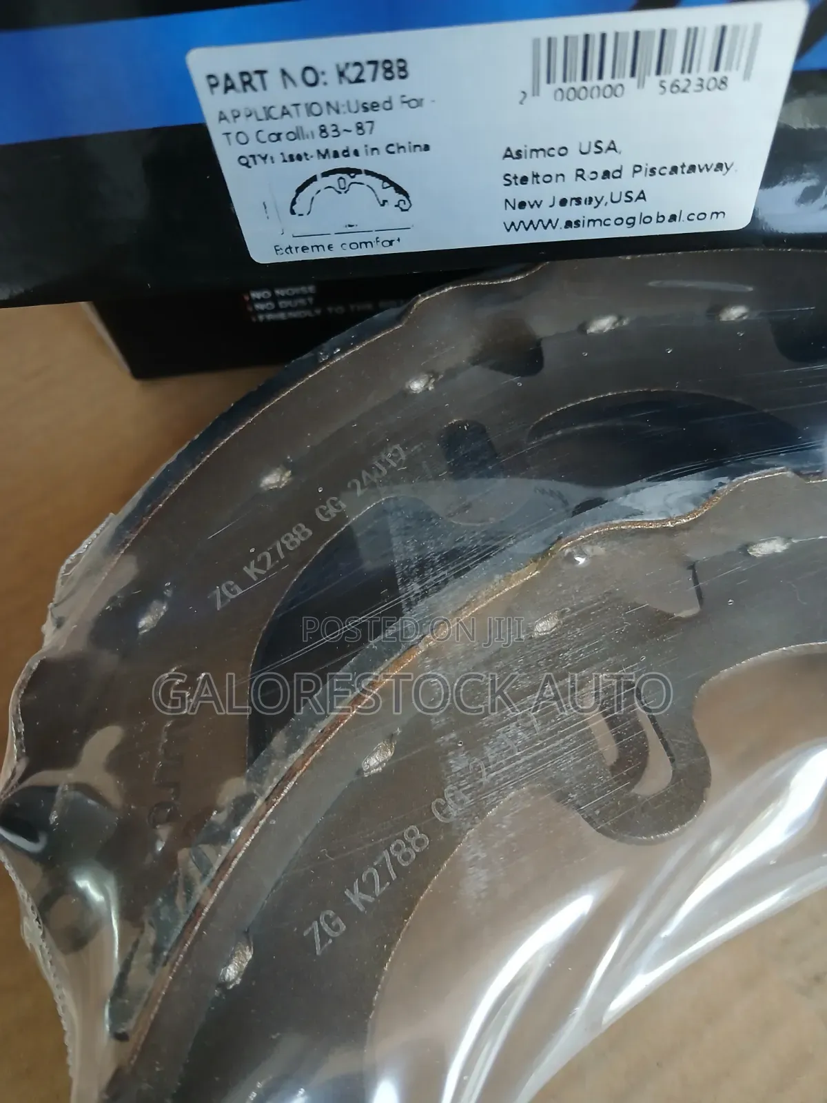 Toyota Corolla Rear Drum Brakes