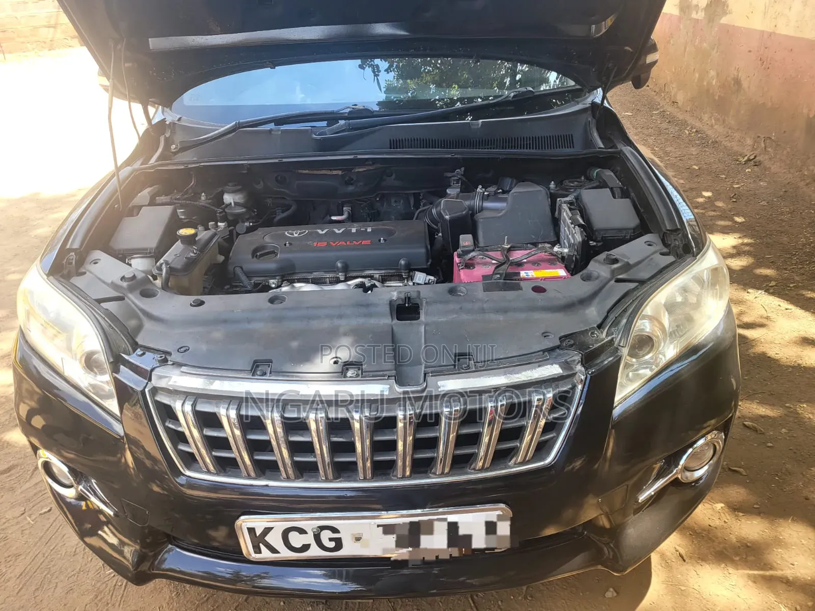 Toyota Vanguard 2008 Black
