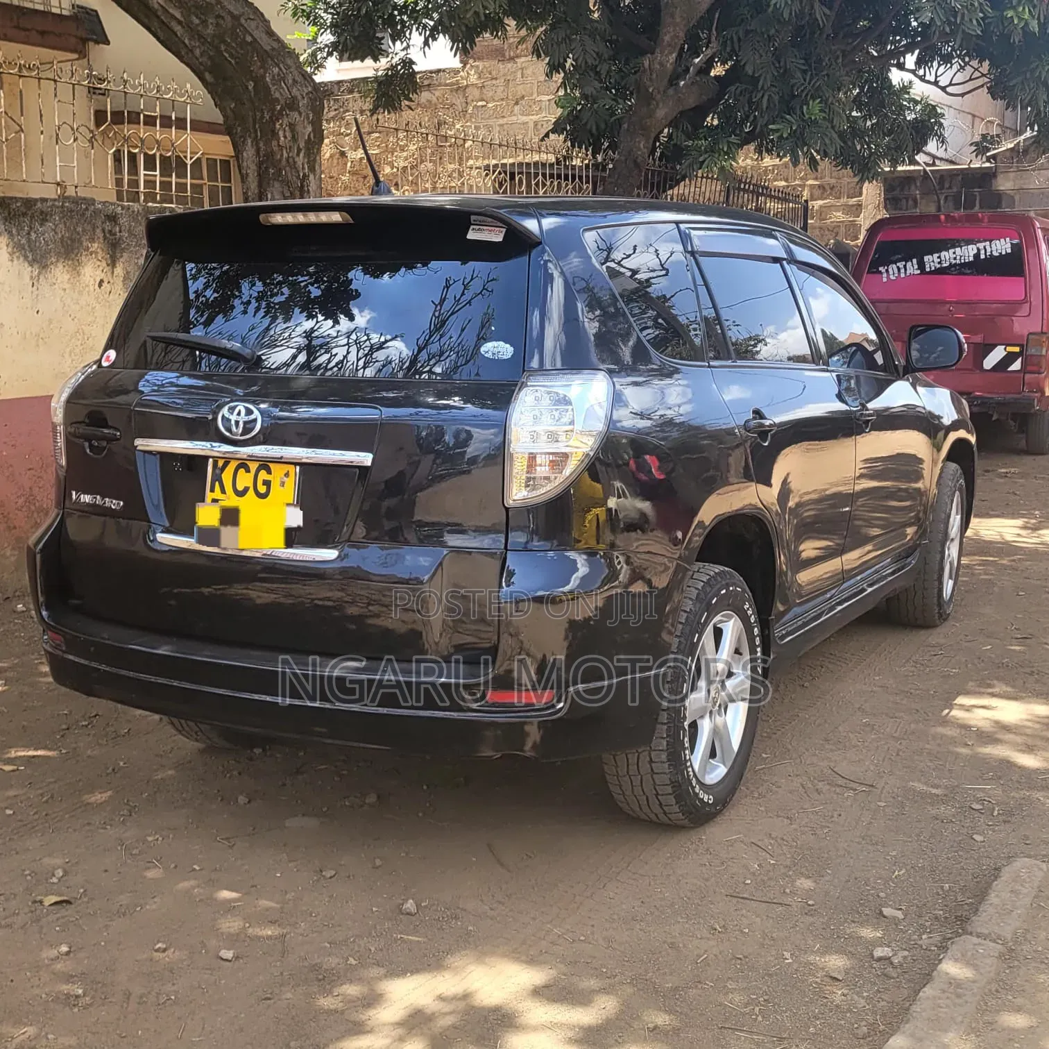 Toyota Vanguard 2008 Black