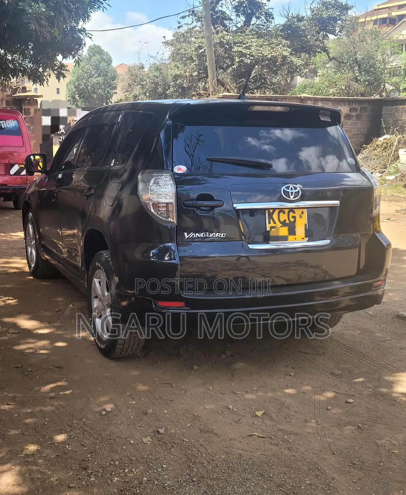 Toyota Vanguard 2008 Black