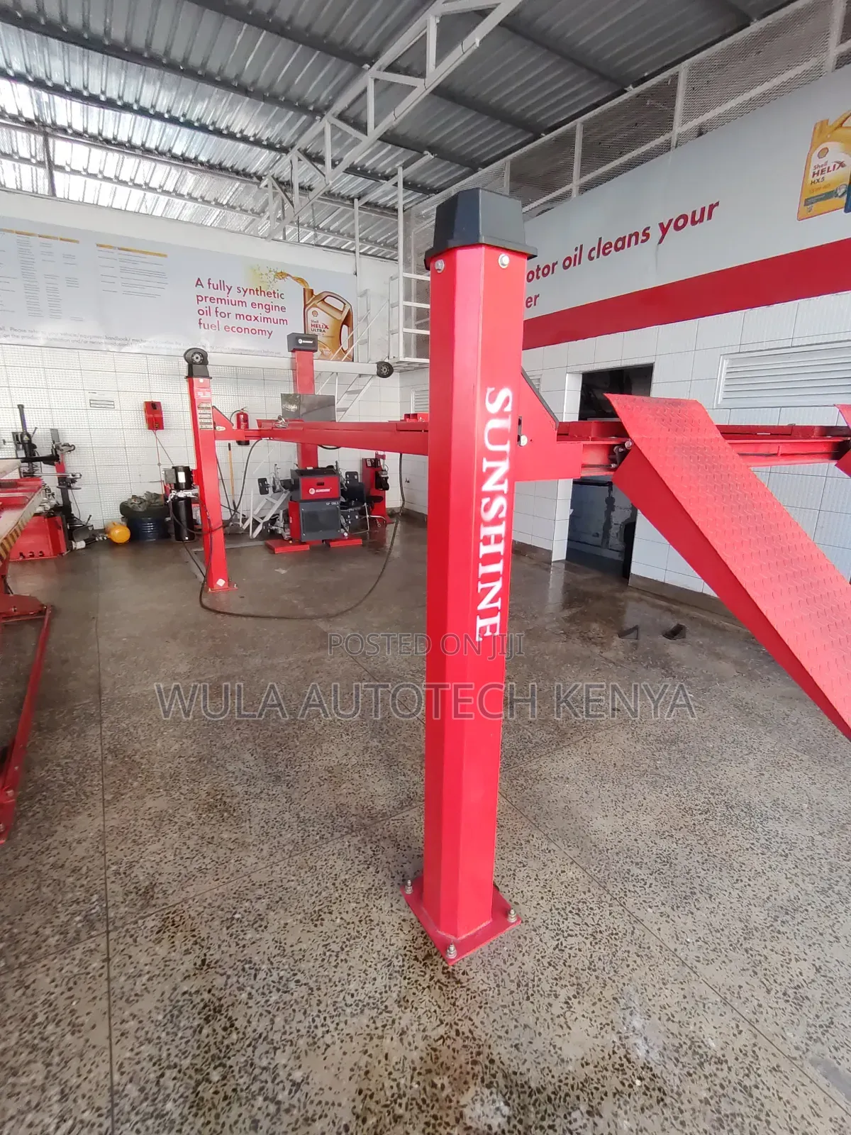 Heavy Duty and Commercial Sunshine Wheel and 4post Carlift Sunshine