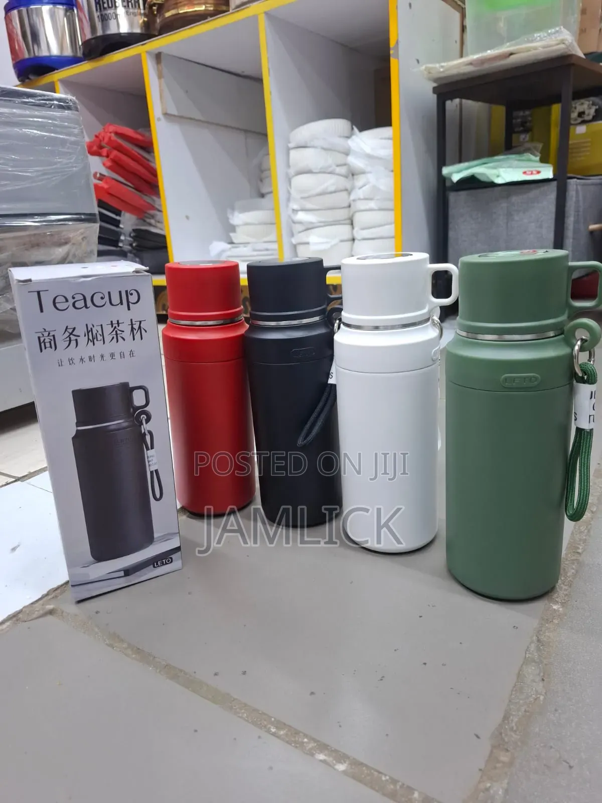 1000ml Tea Cup Flask - Pt