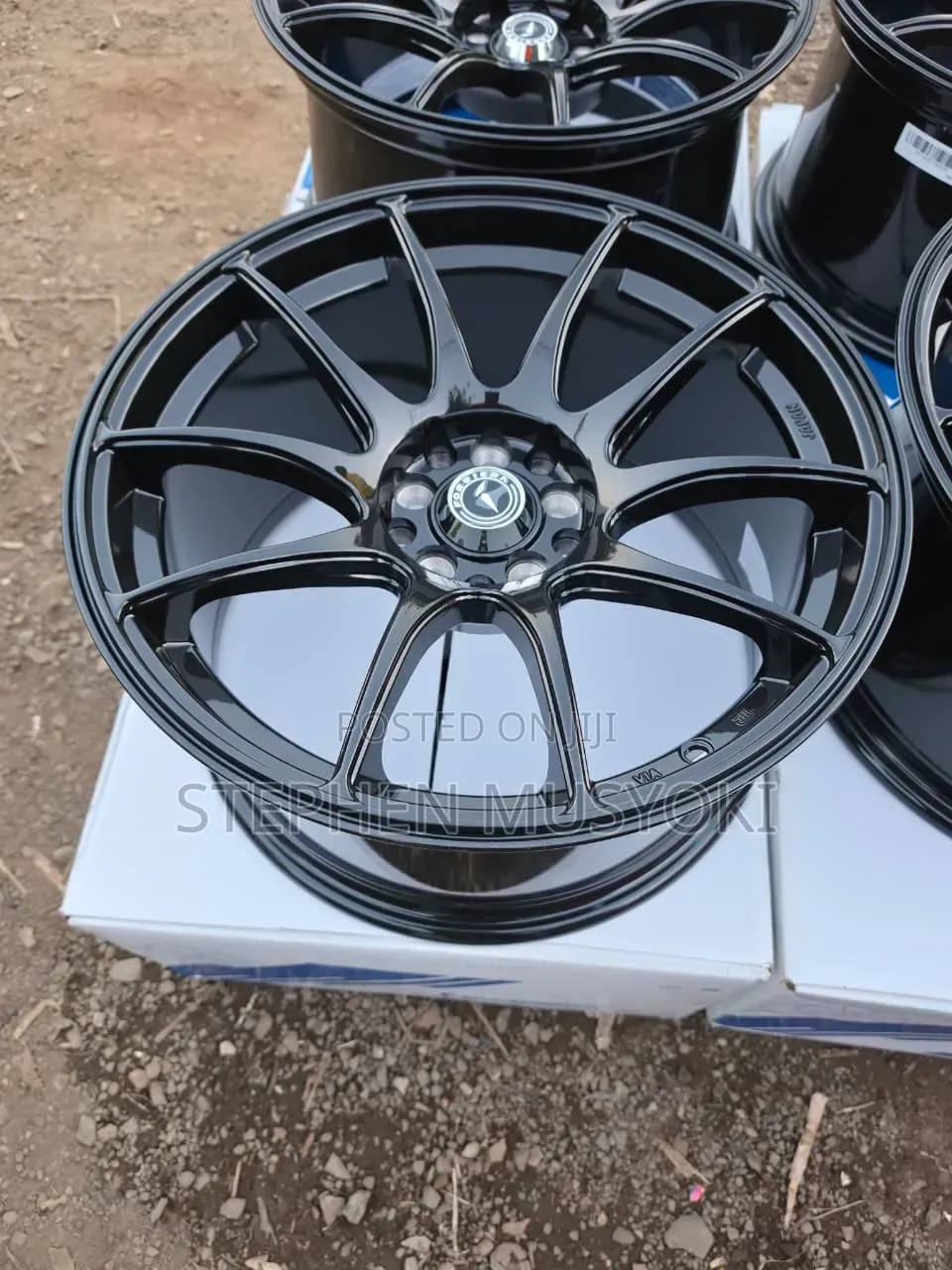 Universal Offset Size 17inch Black Rims[9jj]