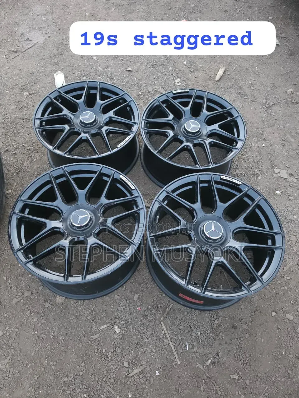 Mercedes Benz C200,e250, E350, Sizze 18,19inch Wheels