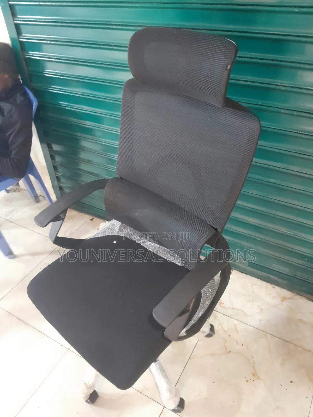 Orthopedic High Mesh Office Chair ~ Headrest